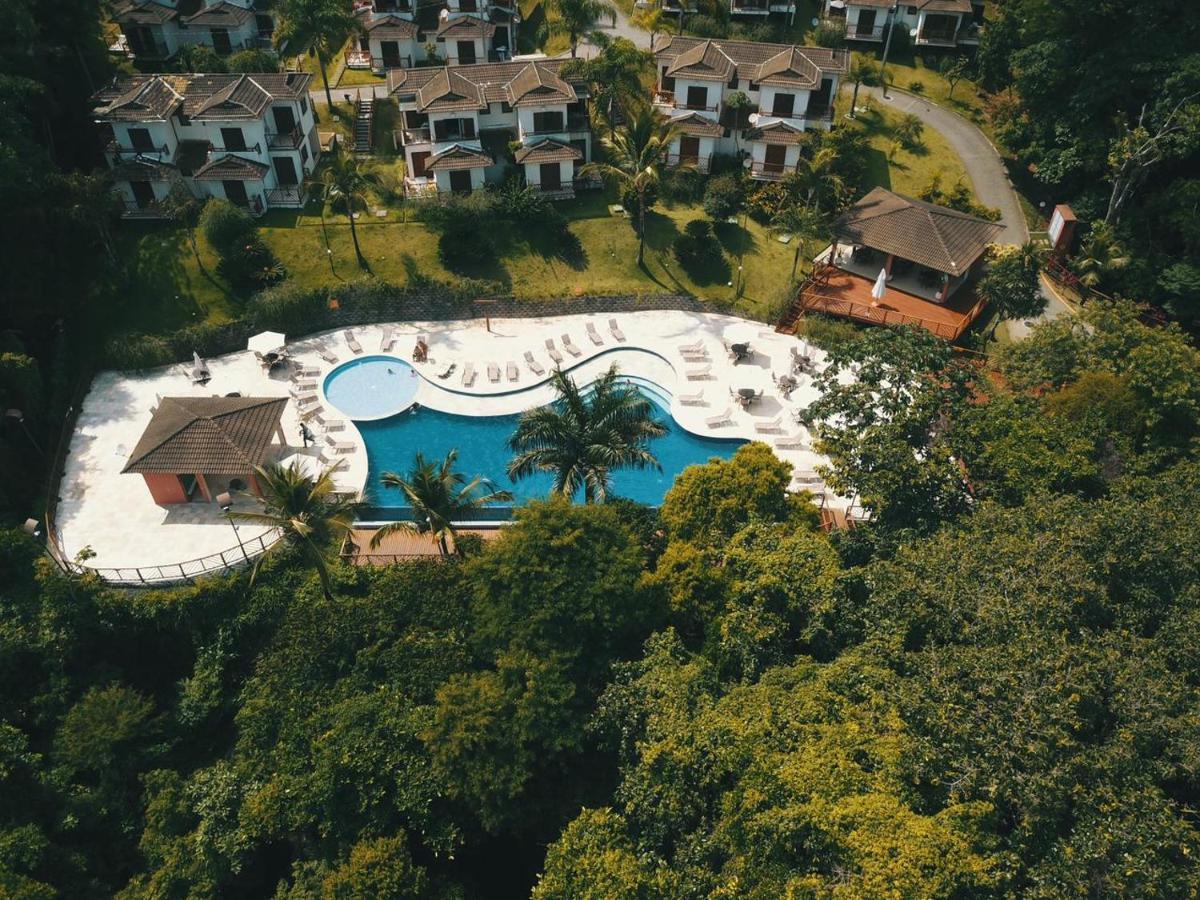 Bangalo Com Vista Para O Mar No Condominio Yacamim Ilhabela Praia Do Curral Kültér fotó