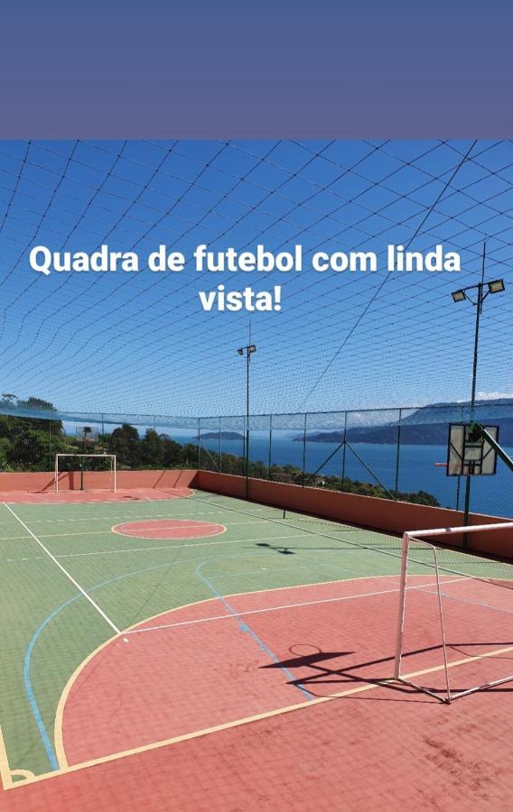 Bangalo Com Vista Para O Mar No Condominio Yacamim Ilhabela Praia Do Curral Kültér fotó