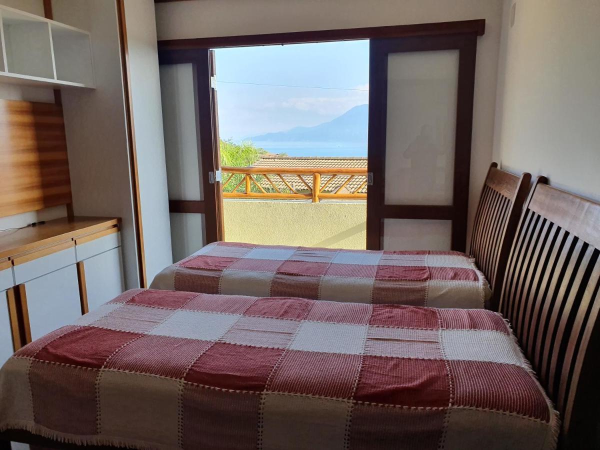 Bangalo Com Vista Para O Mar No Condominio Yacamim Ilhabela Praia Do Curral Kültér fotó