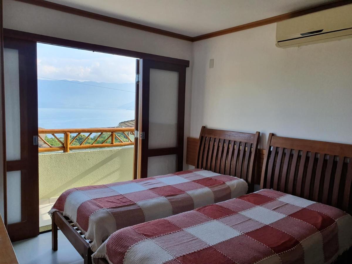 Bangalo Com Vista Para O Mar No Condominio Yacamim Ilhabela Praia Do Curral Kültér fotó