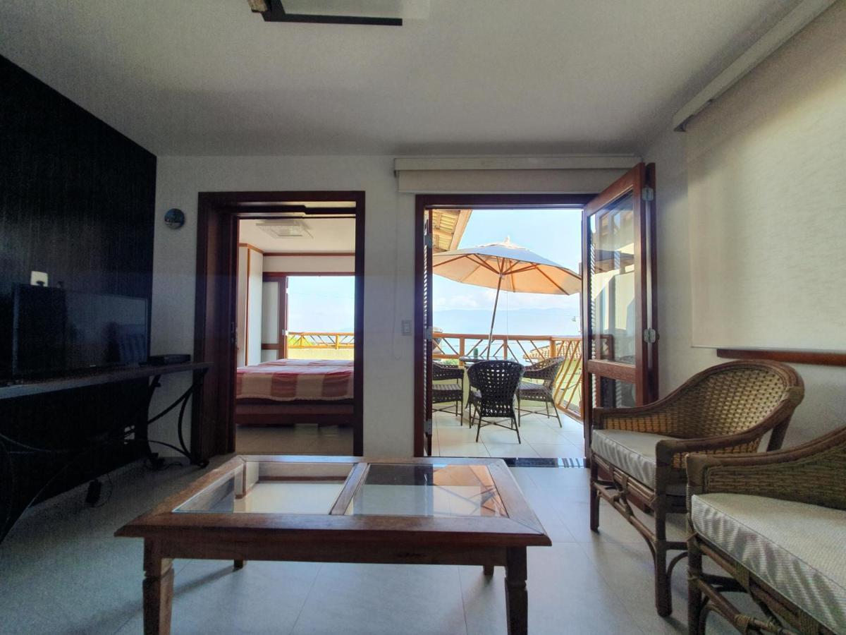 Bangalo Com Vista Para O Mar No Condominio Yacamim Ilhabela Praia Do Curral Kültér fotó