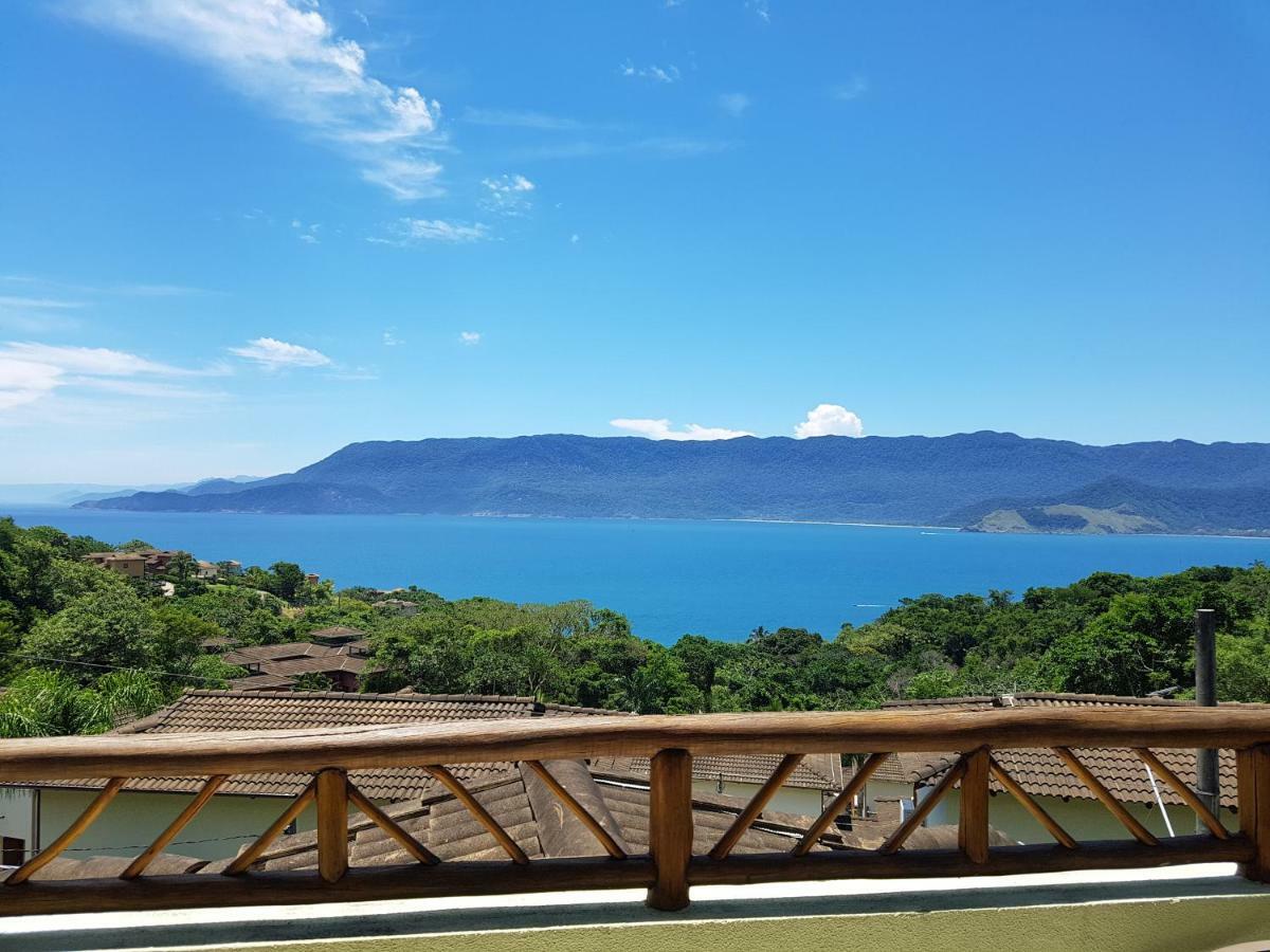 Bangalo Com Vista Para O Mar No Condominio Yacamim Ilhabela Praia Do Curral Kültér fotó
