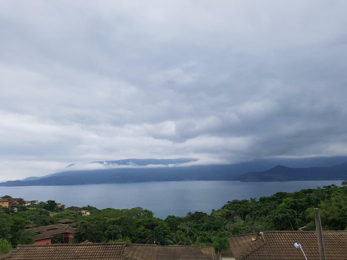 Bangalo Com Vista Para O Mar No Condominio Yacamim Ilhabela Praia Do Curral Kültér fotó
